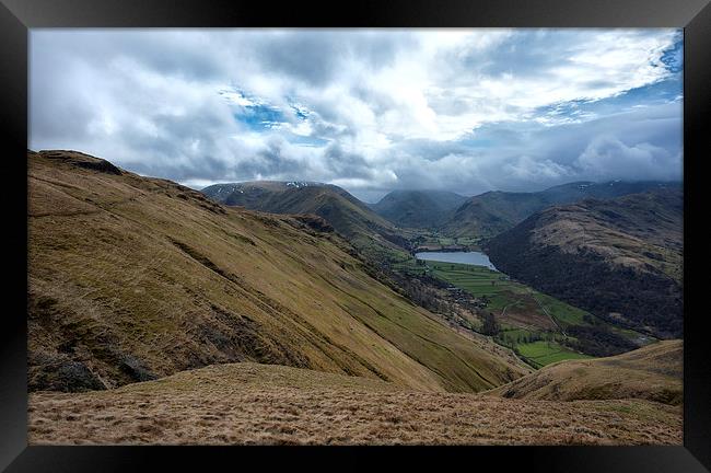 Brothers Water Lake District England Framed Print by Greg Marshall