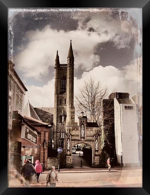Church of St Mary, Chorley. Framed Print by Jacqui Kilcoyne
