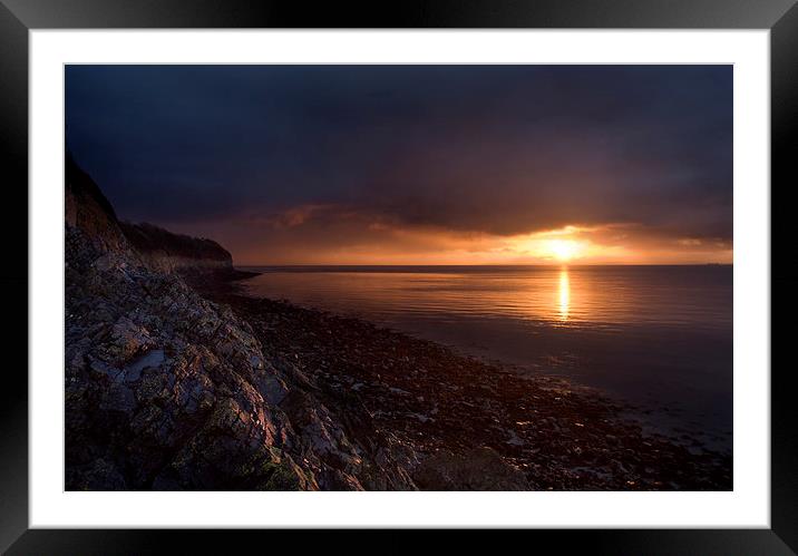Clevedon, Somserset Framed Mounted Print by Mike French