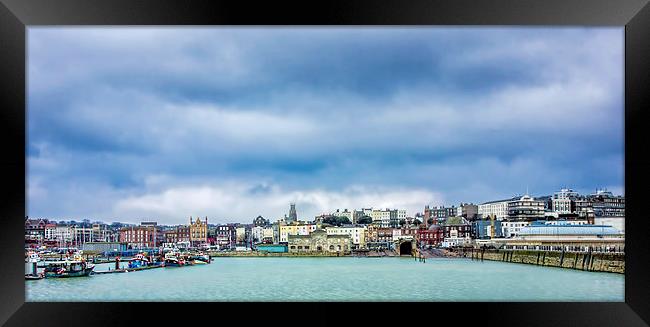 Harbour Framed Print by Thanet Photos