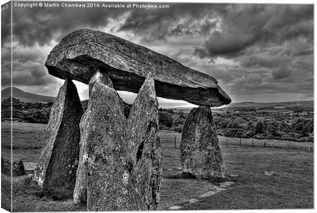 Pentre Ifan Canvas Print by Martin Chambers