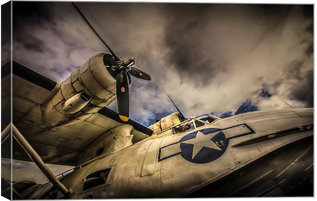 Catalina PBY-5A "Miss Pick Up" Low Angle Canvas Print by Gareth Burge Photography