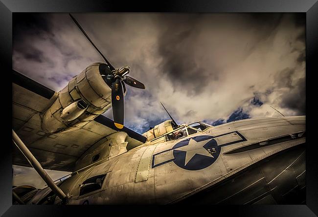 Catalina PBY-5A "Miss Pick Up" Low Angle Framed Print by Gareth Burge Photography