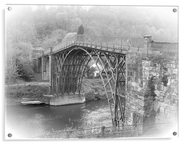 The Iron Bridge Acrylic by james richmond