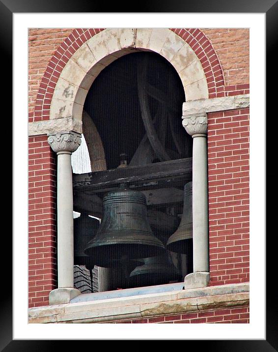 Church Bells Framed Mounted Print by Pics by Jody Adams