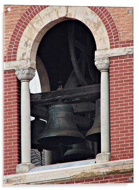 Church Bells Acrylic by Pics by Jody Adams