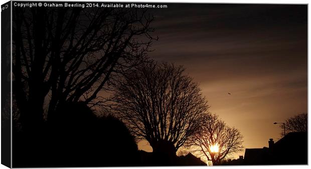 At Dusk Canvas Print by Graham Beerling