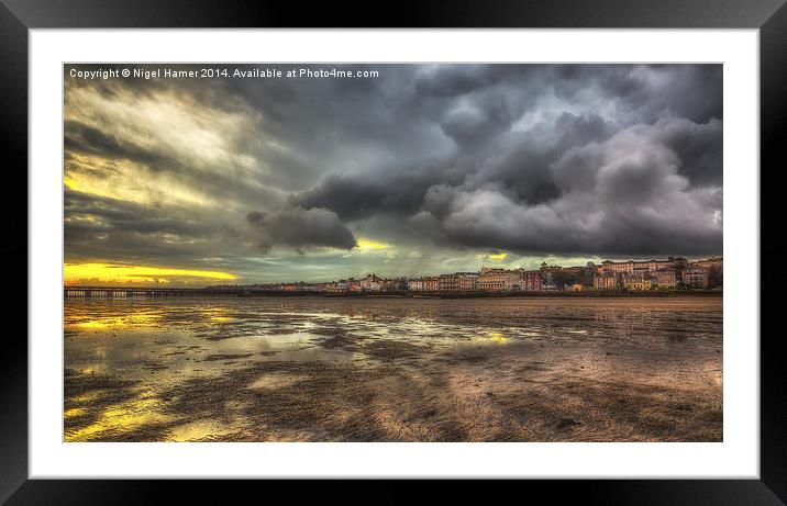 Early Morning At Ryde Framed Mounted Print by Wight Landscapes