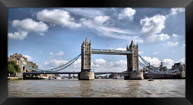 Tower Bridge Framed Print by Paul Austen