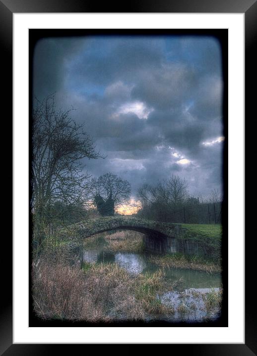 Stony Bridge Framed Mounted Print by Nigel Bangert