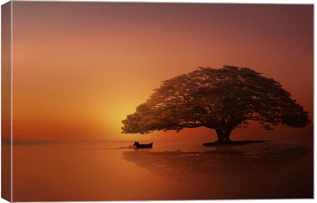 if only one Canvas Print by Idrus Arsyad