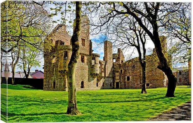 The Earl’s Palace, Kirkwall, Orkneys Canvas Print by Frank Irwin