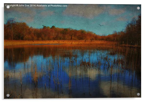 Selbrigg Pond Acrylic by Julie Coe