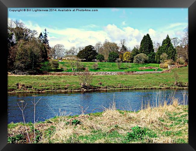 Down by the River Framed Print by Bill Lighterness
