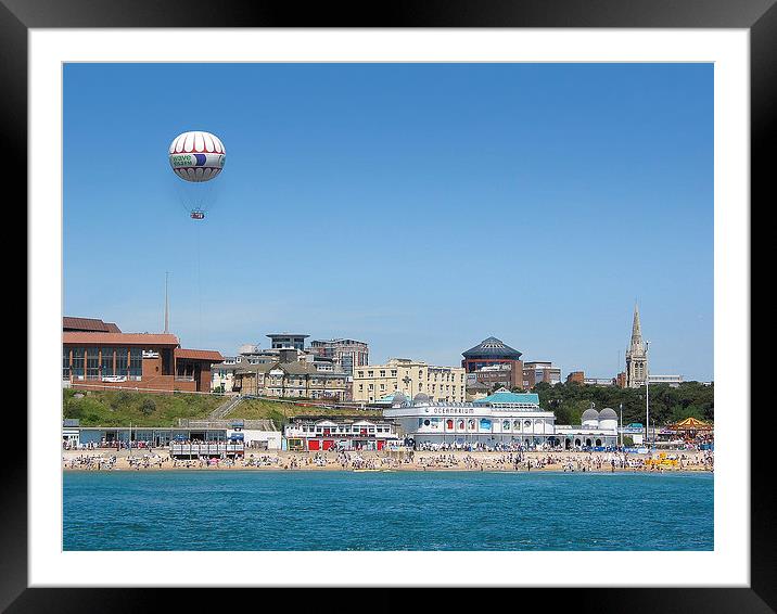 Bournemouth Seafront Framed Mounted Print by Diane Griffiths