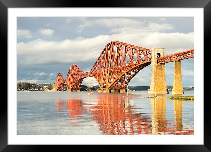Forth Bridge ! Framed Mounted Print by Peter Mclardy