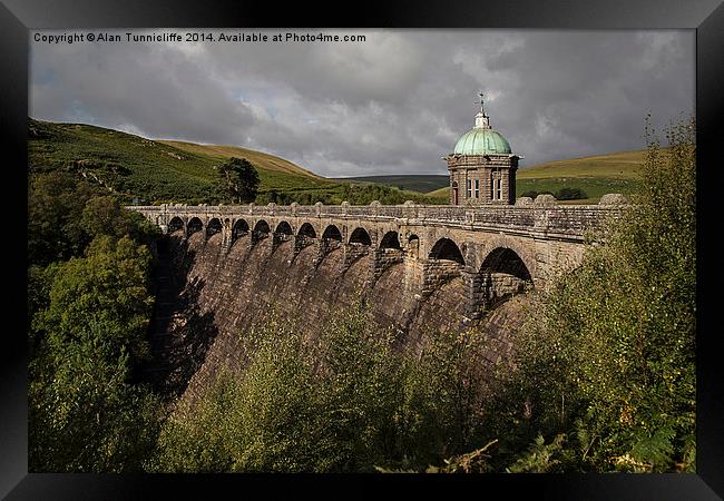 Craig Goch Dam Framed Print by Alan Tunnicliffe