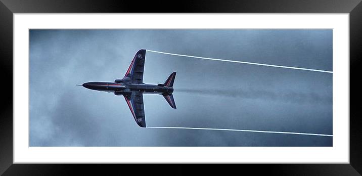 Jet Power Framed Mounted Print by Ian Eve