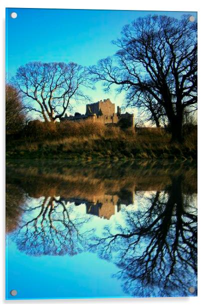 craigmillar castle3 Acrylic by dale rys (LP)