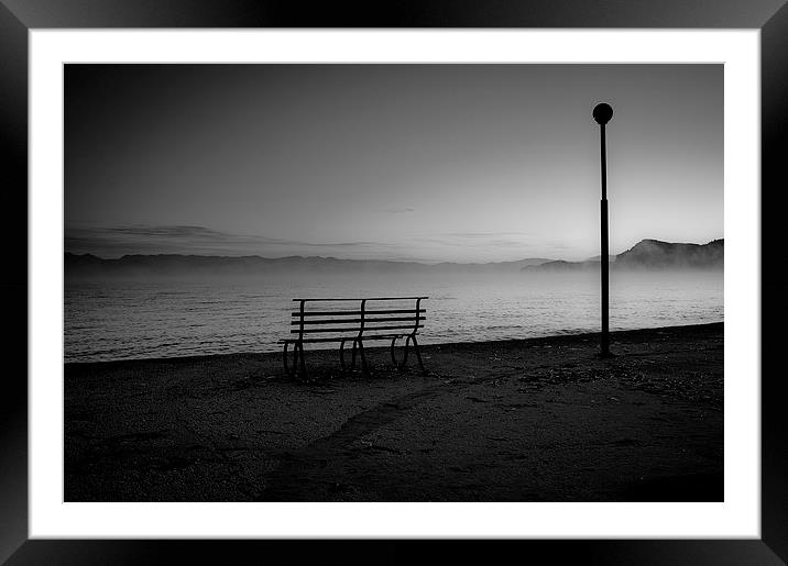ROOM FOR TWO Framed Mounted Print by chris thomson
