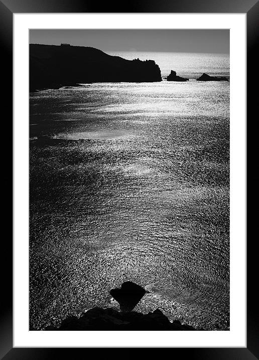 lands end Framed Mounted Print by jon betts
