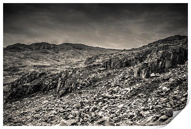 Moonscape Print by Sean Wareing