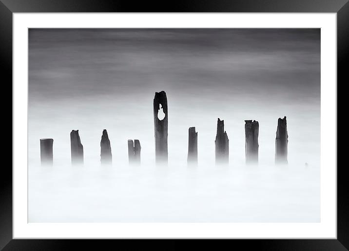 The Last Sentinels Framed Mounted Print by Stuart Gennery