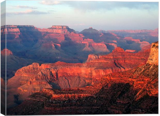 Grand Canyon Sunset Canvas Print by Tammy Winand