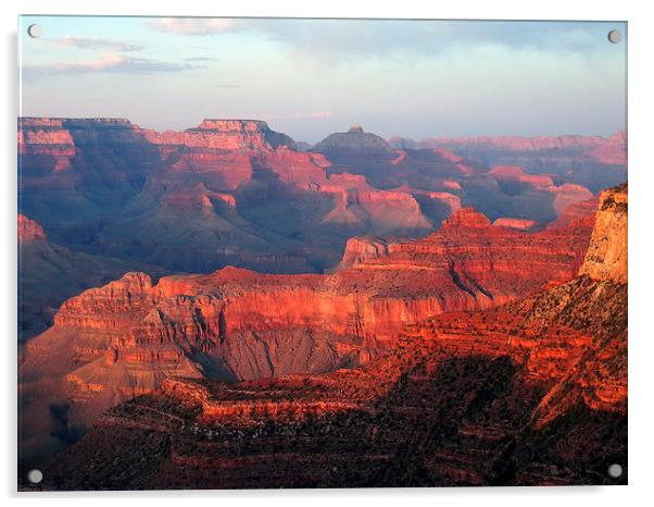 Grand Canyon Sunset Acrylic by Tammy Winand