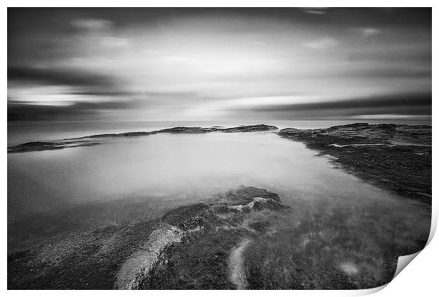 Gullane Coast Calm Print by Keith Thorburn EFIAP/b