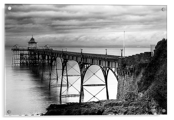 Clevedon Pier Acrylic by Simon West
