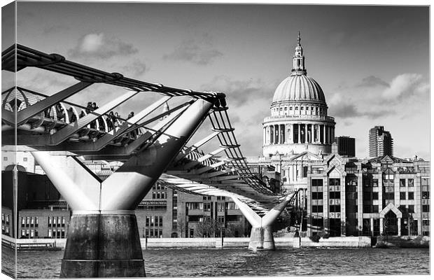 St. Pauls Cathedral Canvas Print by Adam Payne