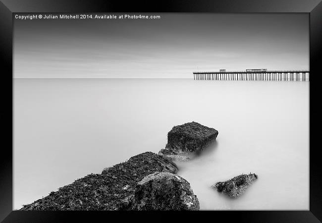 Felixstowe Pier Framed Print by Julian Mitchell