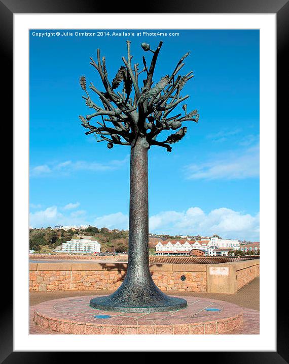 The Freedom Tree Framed Mounted Print by Julie Ormiston
