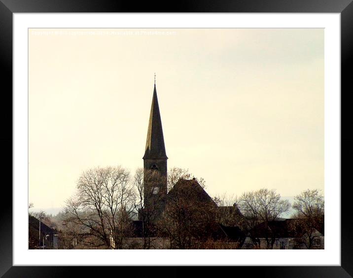 The Classic Church Spire Framed Mounted Print by Bill Lighterness