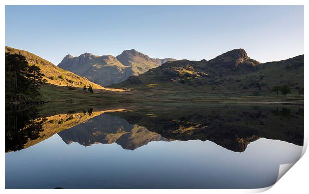 Langdale Pikes Print by Rich Berry