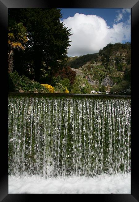 cheddar gorge Framed Print by mark blower