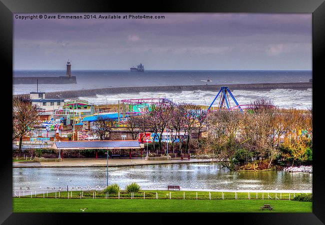 The Seafront Framed Print by Dave Emmerson