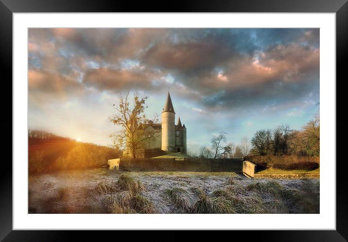 Cotton Castle Framed Mounted Print by Jason Green