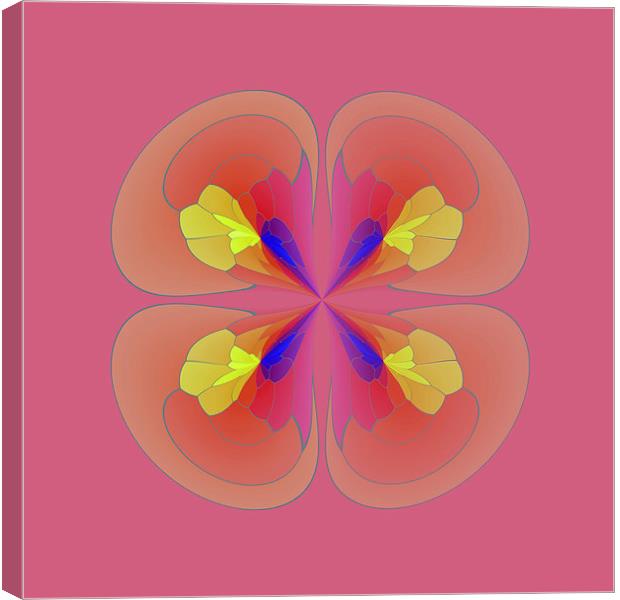 Digital flowers Canvas Print by Robert Gipson