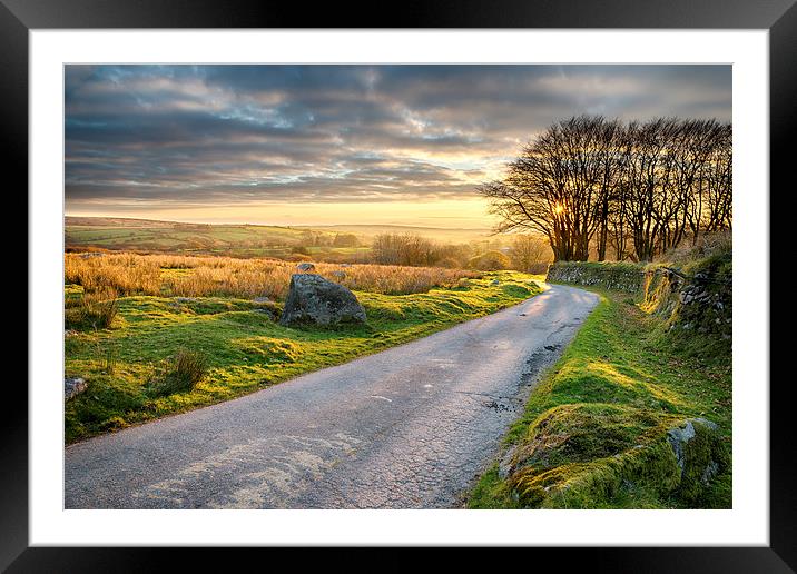 The Way Home Framed Mounted Print by Helen Hotson