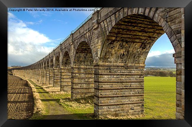 Newbridge Viaduct ! Framed Print by Peter Mclardy