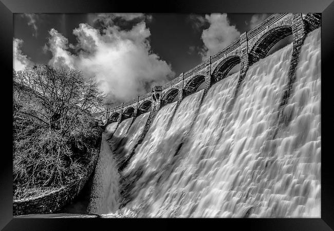 The Craig Goch Dam Framed Print by Ian Collins