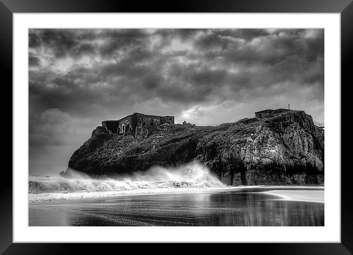 St. Catherines Island, Tenby Framed Mounted Print by Simon West
