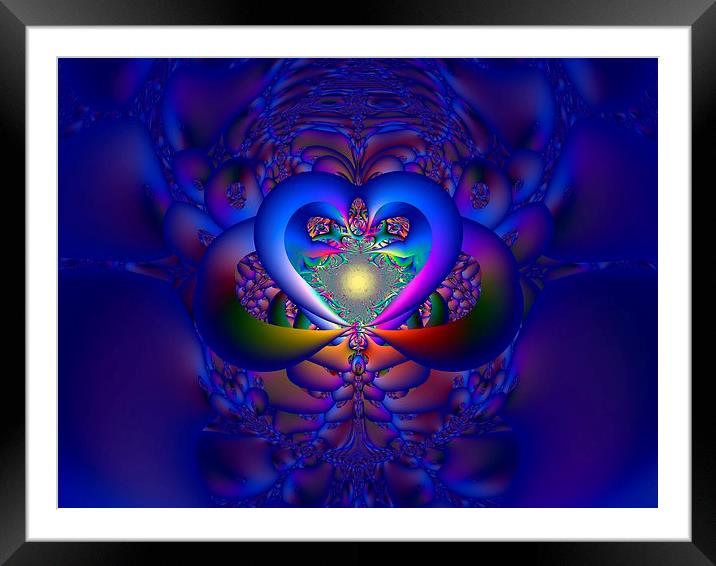 Heart of the Labyrinth Framed Mounted Print by Colin Forrest
