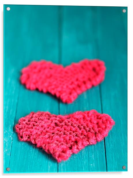 Knit my Hearts Acrylic by Emma Manners