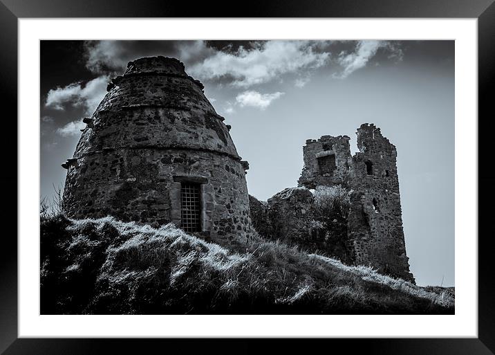 Dunure Castle Scotland 2 Framed Mounted Print by Gareth Burge Photography