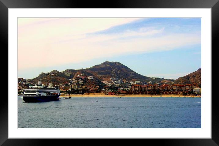 Cabo San Lucas Framed Mounted Print by Bill Lighterness