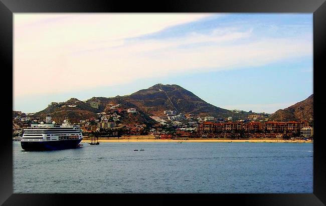 Cabo San Lucas Framed Print by Bill Lighterness