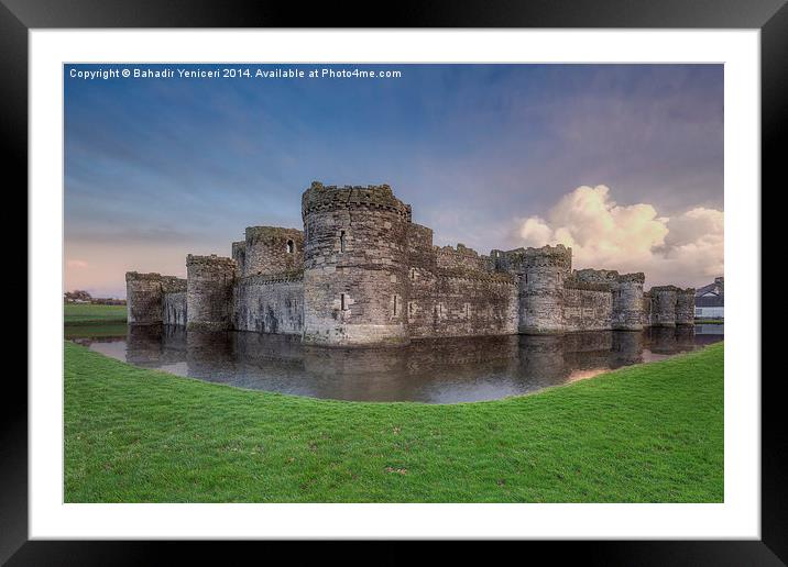 Beaumaris Castle Framed Mounted Print by Bahadir Yeniceri